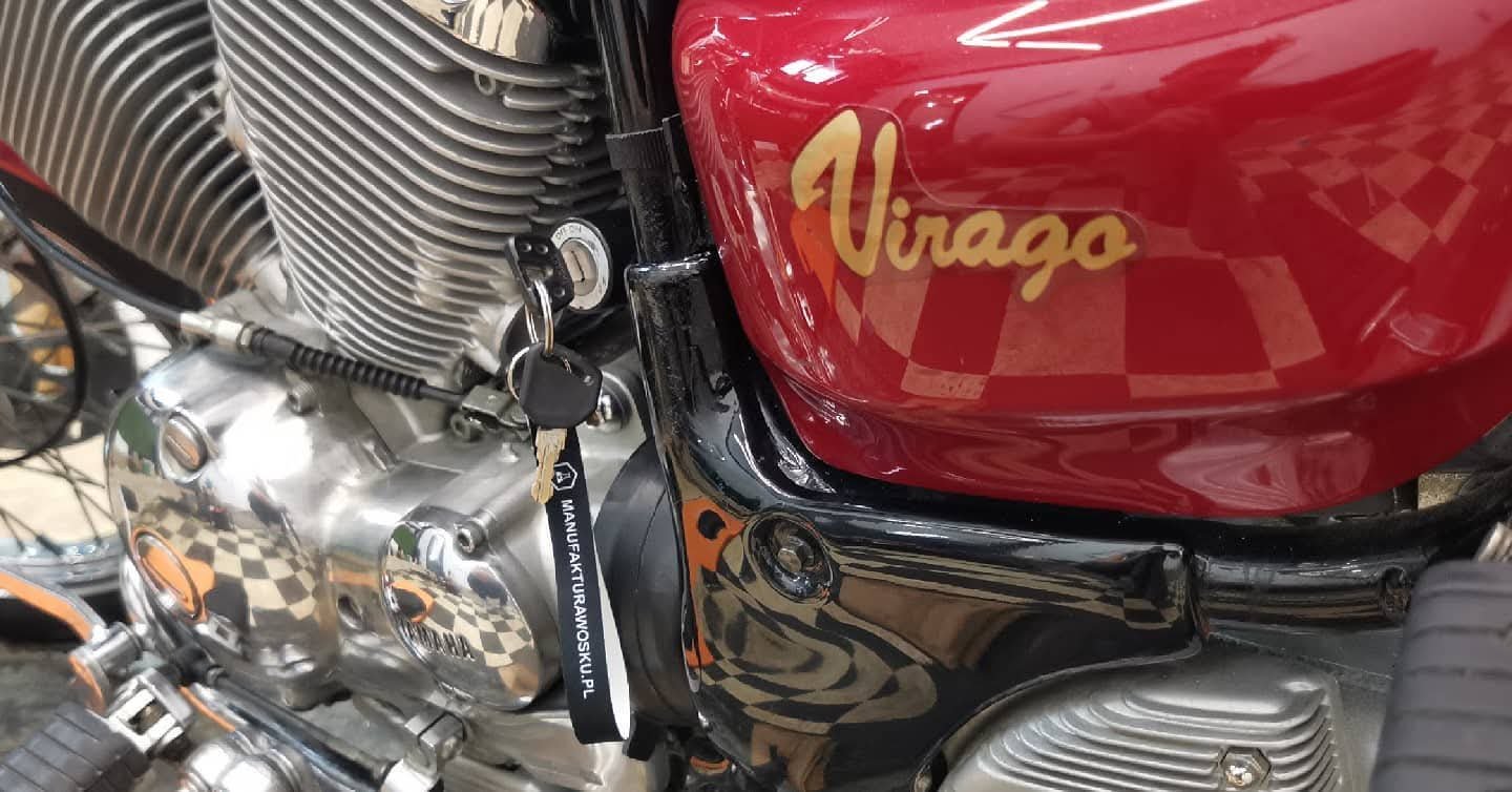 Detailing motocykla Yamaha Virago